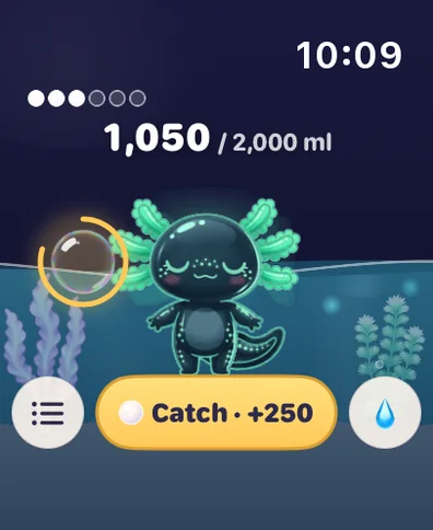 The tank at night on Apple Watch